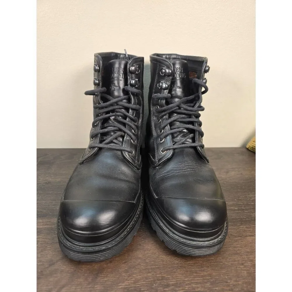 Allen Edmonds Storm Trekker Ranger Boots Black Horween Leather Men's Size 9